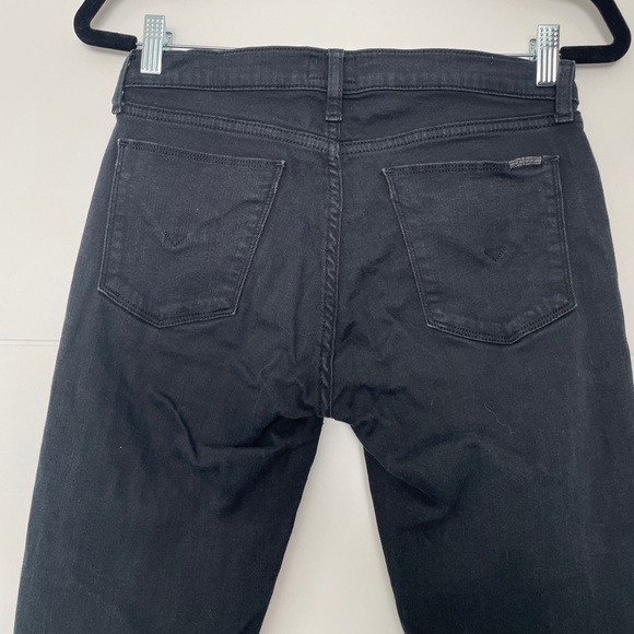 Hudson black Jeans denim pants low rise, skinny fit, classic, casual, edgy, 27 - Picture 11 of 12